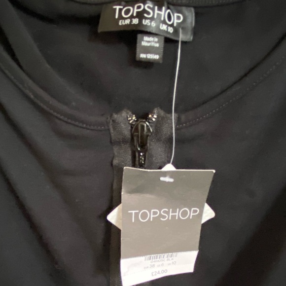 Topshop Skater Dress NWTs Size 6 US - Picture 2 of 5